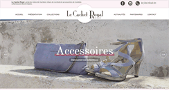 Desktop Screenshot of lecachetroyal.fr